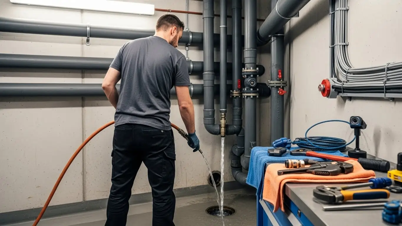 Entretien préventif des canalisations à Bruxelles pour éviter les bouchons